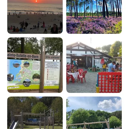 Mobil Familial Landes Kamp alanı