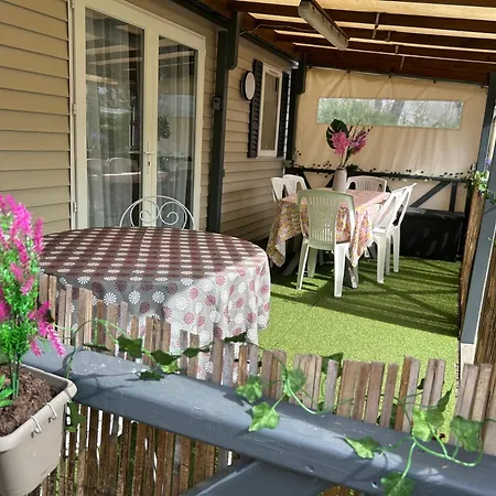 Mobil Familial Landes Kamp alanı *